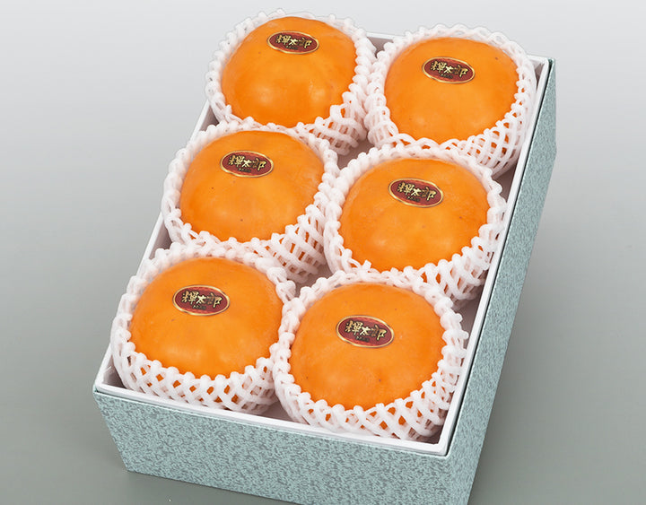 鳥取県産 輝太郎柿 赤秀品 6玉 (約1.8kg)