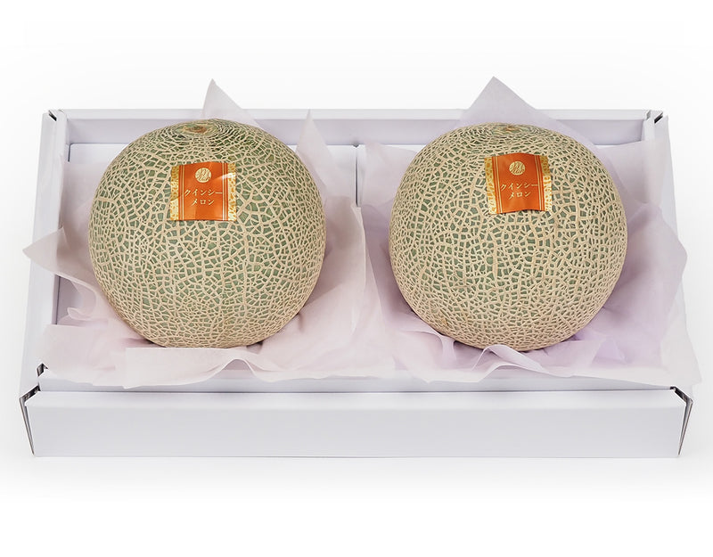 クインシーメロン 秀品 3Lサイズ 2玉