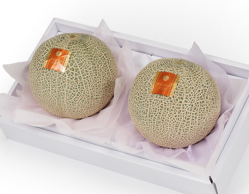 クインシーメロン 秀品 3Lサイズ 2玉