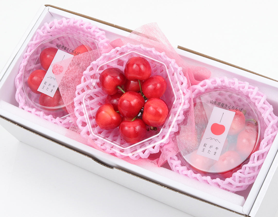 ３L　やまがた紅王　山形県産　さくらんぼ　７００ｇ 楽天市場】さくらんぼ やまがた紅王 ( べにおう ) 約700g [ 特秀