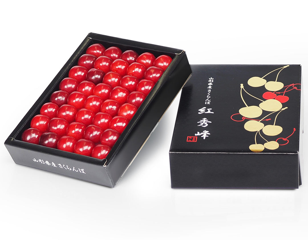 山形県産 さくらんぼ 紅秀峰 特秀品 化粧箱 約300g