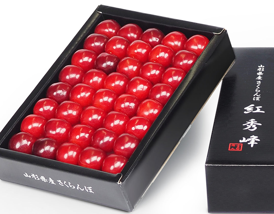 山形県産 さくらんぼ 紅秀峰 特秀品 化粧箱 約300g