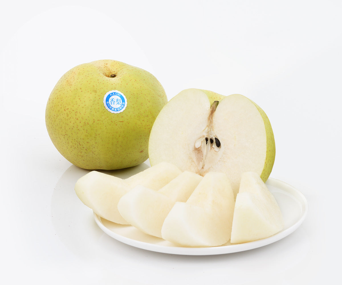 千葉県産 市川の梨 香梨 秀品 3玉～6玉 (約2kg~2.5㎏) – ハヤシフルーツ