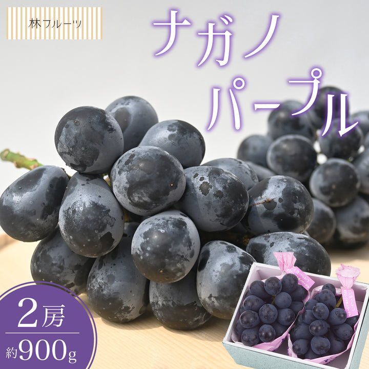 ナガノパープル 2房 約900g