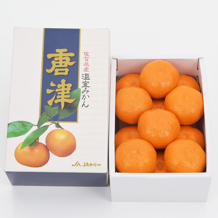 佐賀県産 唐津 ハウスみかん 秀品 化粧箱 約1kg