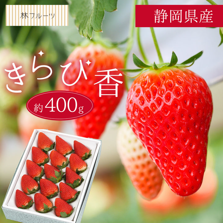 静岡県産 きらぴ香 12粒～15粒 化粧箱 約400g